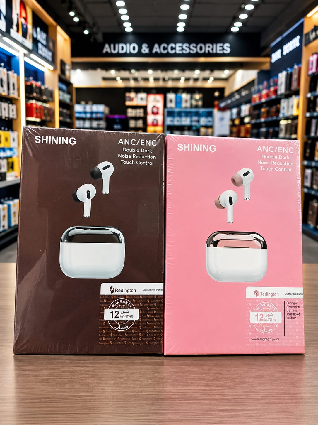 SHINING TWS Bluetooth Earbuds – ANC & ENC Touch Control