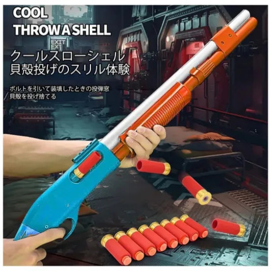Short Gun Shell Ejecting Shotgun Toy for kids