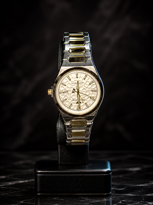 Premium Gold & Silver Chain Watch