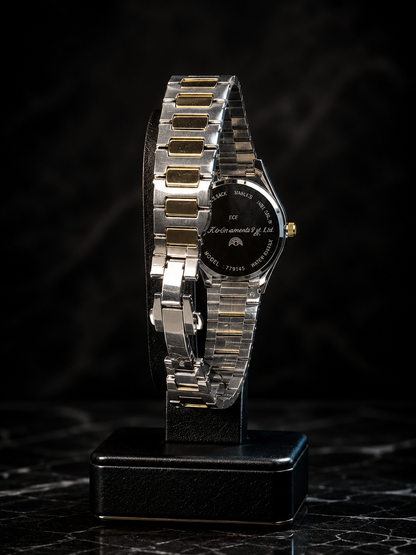 Premium Gold & Silver Chain Watch