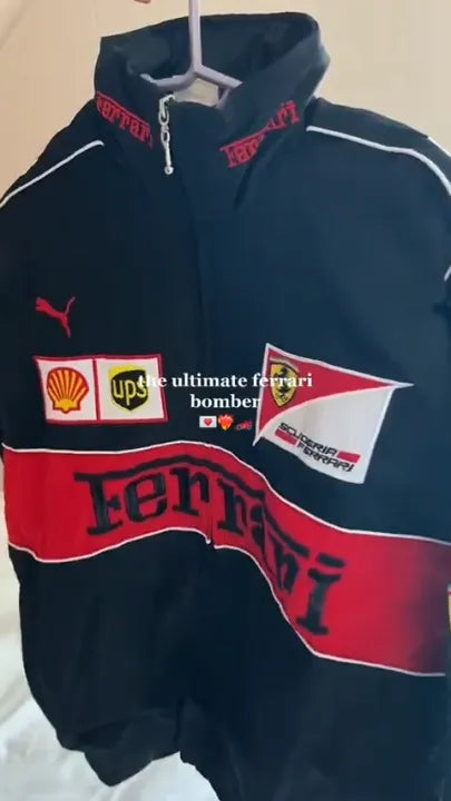Ferrari F1 Jacket Premium Bomber | Racing Team Jacket