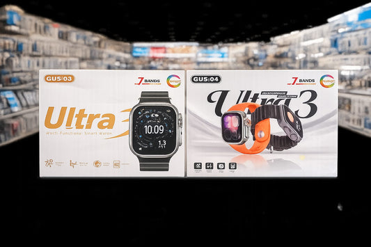 Ultra 3 Smart Watch – 7 Interchangeable Color Bands | Multi-Functional Bluetooth Smartwatch