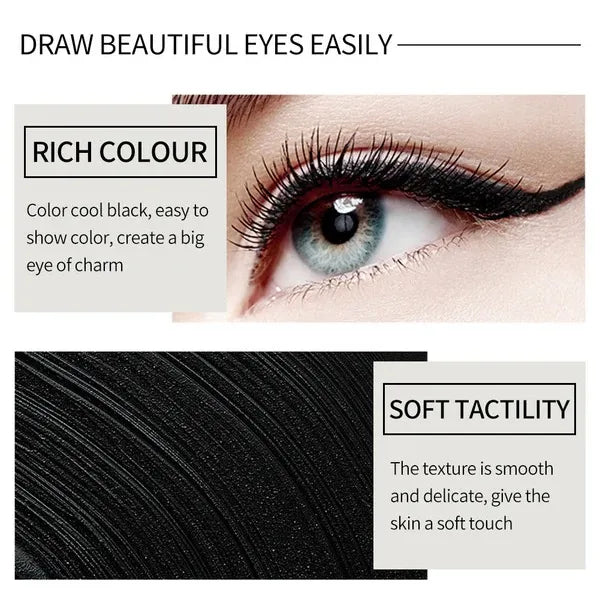 Waterproof Long Lasting Stick Black Eyeliner Eyeliner